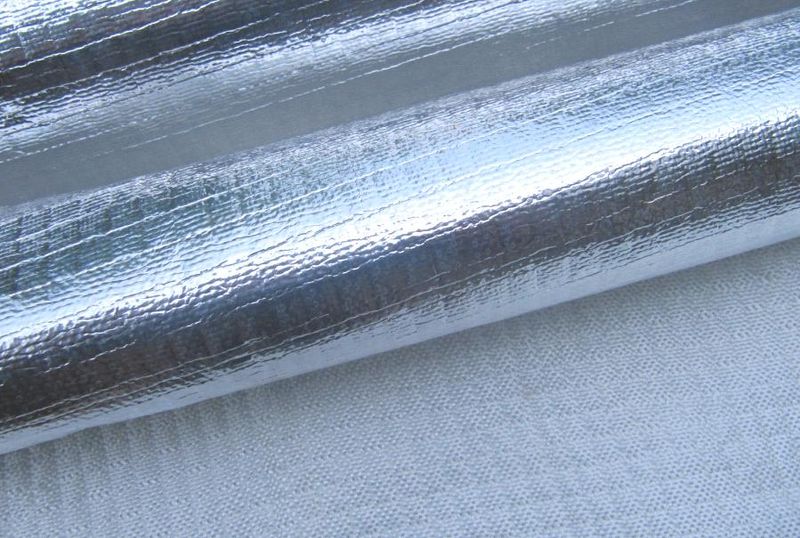 Aluminiumsbelagt glassfiberduk  680g/m2