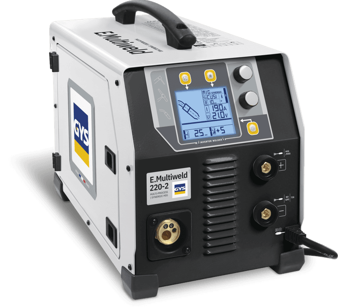 Hovedbilde GYS E.MULTIWELD 220-2 MIG/MAG og MMA 200A med ...